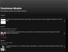 Tablet Screenshot of dominicanmodelsblog.blogspot.com