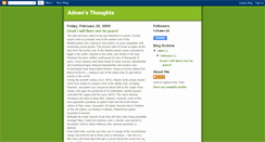 Desktop Screenshot of adnansthoughts.blogspot.com