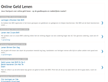 Tablet Screenshot of directonlinegeldlenen.blogspot.com