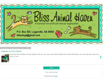 Tablet Screenshot of blissanimalhaventails.blogspot.com