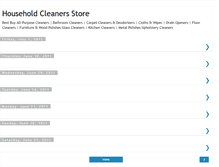 Tablet Screenshot of householdcleanersstore.blogspot.com