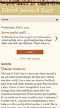 Mobile Screenshot of directsecondyear.blogspot.com
