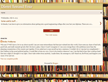 Tablet Screenshot of directsecondyear.blogspot.com