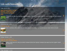 Tablet Screenshot of lifewithintensity.blogspot.com