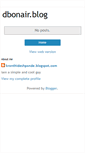 Mobile Screenshot of dbonair.blogspot.com