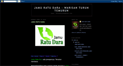 Desktop Screenshot of jamuatratudara.blogspot.com