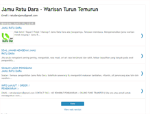 Tablet Screenshot of jamuatratudara.blogspot.com