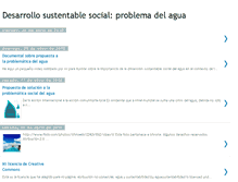 Tablet Screenshot of aguasustentablesocial.blogspot.com