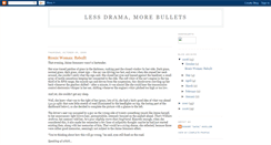 Desktop Screenshot of lessdramamorebullets.blogspot.com