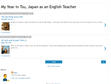 Tablet Screenshot of myyearintsujapan.blogspot.com