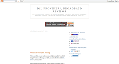 Desktop Screenshot of dslproviders.blogspot.com