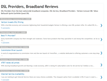 Tablet Screenshot of dslproviders.blogspot.com