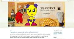 Desktop Screenshot of bibliochispi.blogspot.com