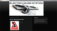 Desktop Screenshot of electrohousestation.blogspot.com