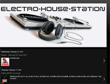 Tablet Screenshot of electrohousestation.blogspot.com