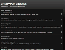 Tablet Screenshot of grim-paper-creeper.blogspot.com