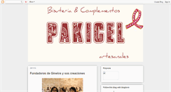 Desktop Screenshot of pakicelbisuteria.blogspot.com