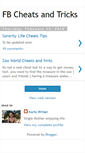 Mobile Screenshot of fbcheatsandtricks.blogspot.com
