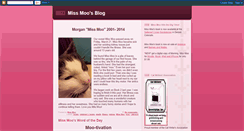 Desktop Screenshot of missmooblog.blogspot.com