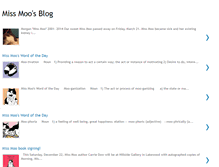 Tablet Screenshot of missmooblog.blogspot.com
