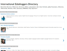 Tablet Screenshot of edubloggerdir.blogspot.com
