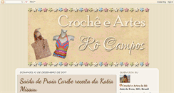 Desktop Screenshot of crocheeartesdaro.blogspot.com