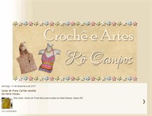 Tablet Screenshot of crocheeartesdaro.blogspot.com