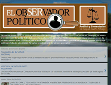 Tablet Screenshot of elobservadortamaulipeco.blogspot.com