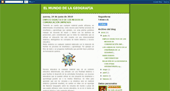 Desktop Screenshot of lageografiaunmundo.blogspot.com