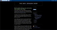 Desktop Screenshot of ericjohnson10.blogspot.com