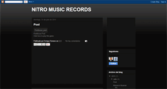 Desktop Screenshot of nitromusicrecords.blogspot.com