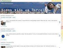 Tablet Screenshot of nossavidaembarcelona.blogspot.com