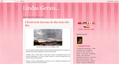 Desktop Screenshot of lindasgerais.blogspot.com