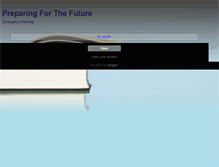 Tablet Screenshot of emergenciesready.blogspot.com