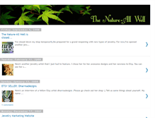 Tablet Screenshot of natureallwell.blogspot.com