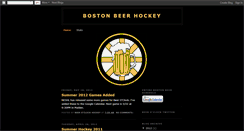 Desktop Screenshot of beeroclockhockey.blogspot.com