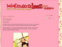 Tablet Screenshot of belogmakcikleez.blogspot.com