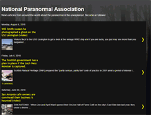 Tablet Screenshot of nationalparanormalassociation.blogspot.com