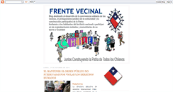 Desktop Screenshot of frentevecinalpdc.blogspot.com