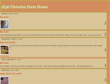 Tablet Screenshot of 1836victorianfarmhouse.blogspot.com