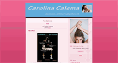 Desktop Screenshot of carolinacalema.blogspot.com