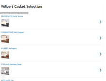 Tablet Screenshot of casketselection.blogspot.com