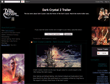 Tablet Screenshot of dark-crystal-2-movie-trailer.blogspot.com