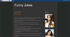 Desktop Screenshot of jokesfunny.blogspot.com