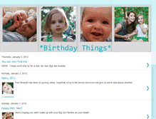 Tablet Screenshot of birthdaythings.blogspot.com