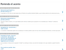 Tablet Screenshot of poniendoelacento.blogspot.com