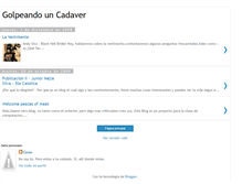 Tablet Screenshot of golpeandouncadaver.blogspot.com