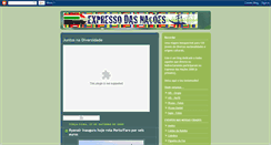 Desktop Screenshot of expressodasnacoes.blogspot.com