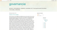 Desktop Screenshot of governancia.blogspot.com