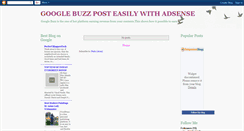 Desktop Screenshot of googlebuzzeasypost.blogspot.com